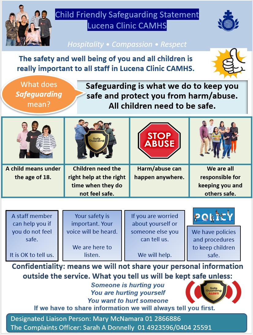 child friendly safeguarding statement